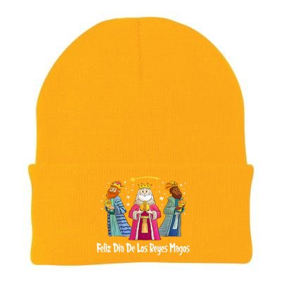 Feliz Dia De Reyes Day Wise Three Kings Tee Happy Epiphany Knit Cap Winter Beanie