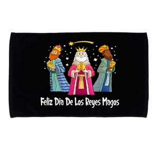 Feliz Dia De Reyes Day Wise Three Kings Tee Happy Epiphany Microfiber Hand Towel