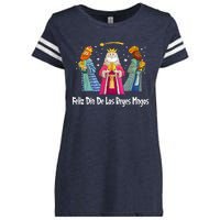 Feliz Dia De Reyes Day Wise Three Kings Tee Happy Epiphany Enza Ladies Jersey Football T-Shirt