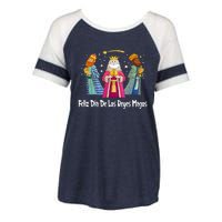 Feliz Dia De Reyes Day Wise Three Kings Tee Happy Epiphany Enza Ladies Jersey Colorblock Tee