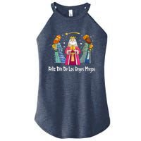 Feliz Dia De Reyes Day Wise Three Kings Tee Happy Epiphany Women's Perfect Tri Rocker Tank