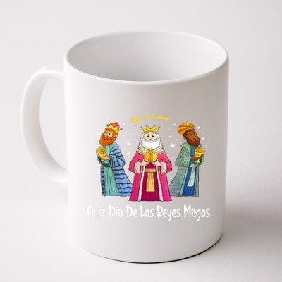 Feliz Dia De Reyes Day Wise Three Kings Tee Happy Epiphany Coffee Mug