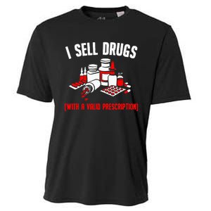 Funny Drug Design Pharmacist Wo Pharmacy Technician Cooling Performance Crew T-Shirt