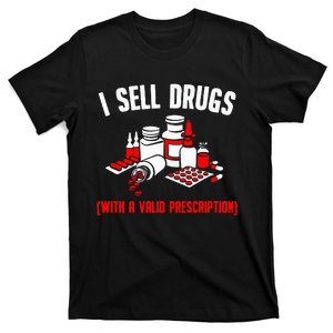 Funny Drug Design Pharmacist Wo Pharmacy Technician T-Shirt