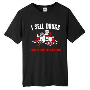 Funny Drug Design Pharmacist Wo Pharmacy Technician Tall Fusion ChromaSoft Performance T-Shirt