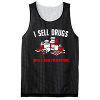 Funny Drug Design Pharmacist Wo Pharmacy Technician Mesh Reversible Basketball Jersey Tank