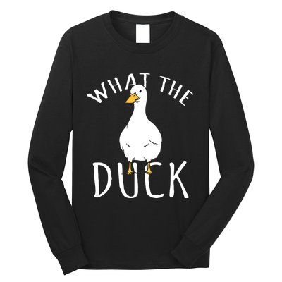 Funny Daddy Duck Rubber Duck Long Sleeve Shirt