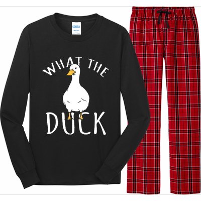 Funny Daddy Duck Rubber Duck Long Sleeve Pajama Set