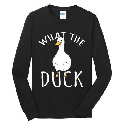 Funny Daddy Duck Rubber Duck Tall Long Sleeve T-Shirt