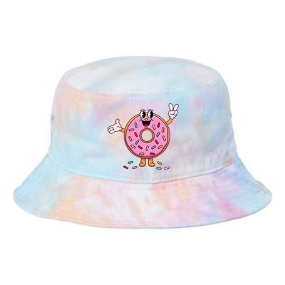 Funny Donu Donut Sprinkles Tie Dye Newport Bucket Hat