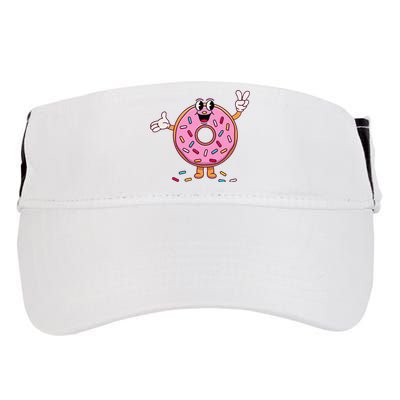 Funny Donu Donut Sprinkles Adult Drive Performance Visor