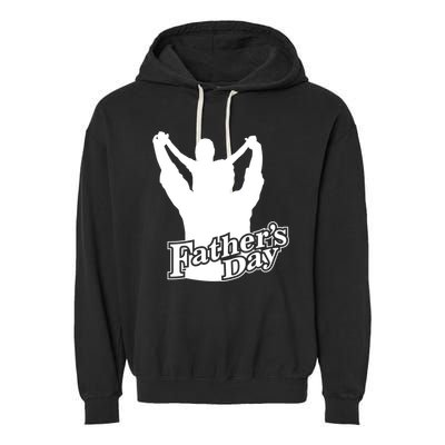 Father's Day Dad And Son Garment-Dyed Fleece Hoodie