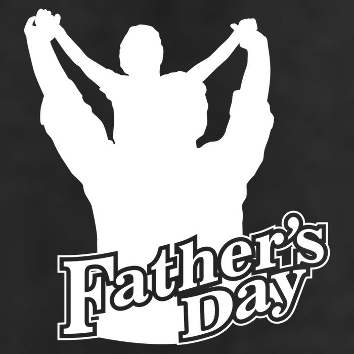 Father's Day Dad And Son 7 Panel Mesh Trucker Snapback Hat