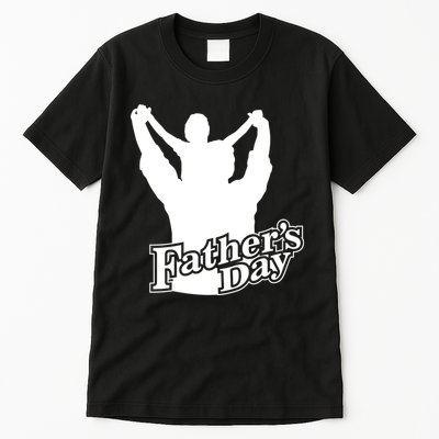 Father's Day Dad And Son Tall T-Shirt