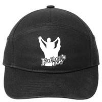 Father's Day Dad And Son 7-Panel Snapback Hat