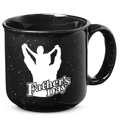 Father's Day Dad And Son 15oz Campfire Ceramic Mug
