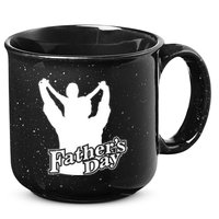 Father's Day Dad And Son 15oz Campfire Ceramic Mug