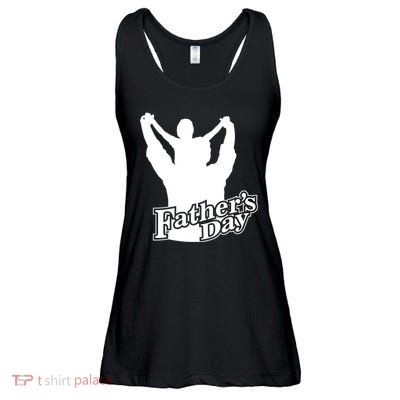 Father's Day Dad And Son Ladies Essential Flowy Tank