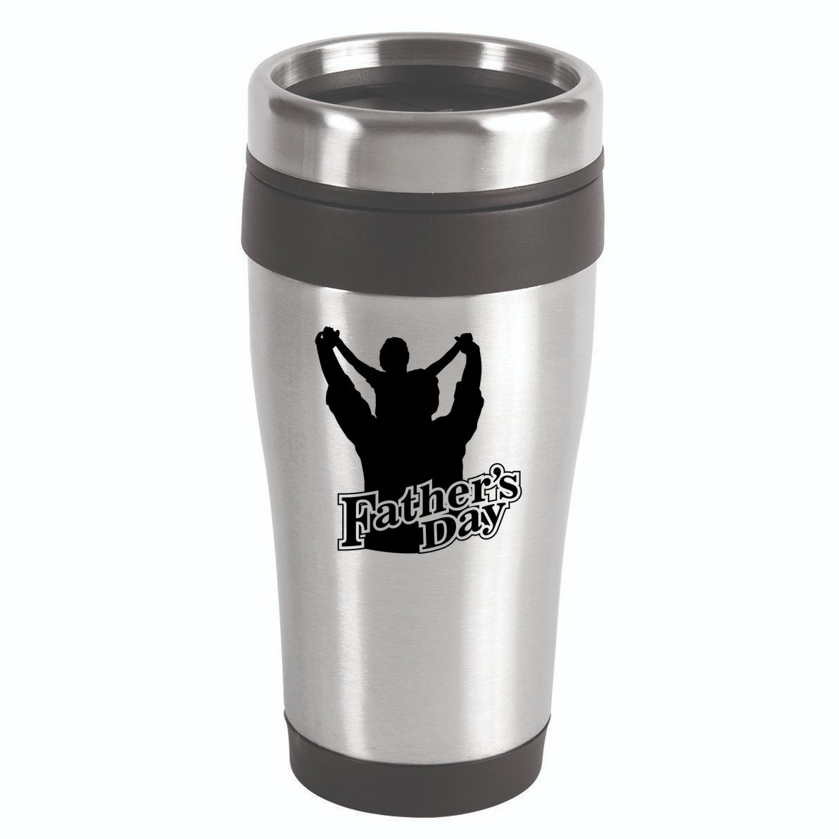Father's Day Dad And Son 16oz Travel Tumbler