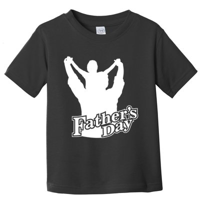 Father's Day Dad And Son Toddler T-Shirt