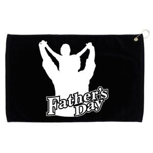 Father's Day Dad And Son Grommeted Golf Towel