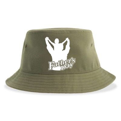 Father's Day Dad And Son Sustainable Bucket Hat