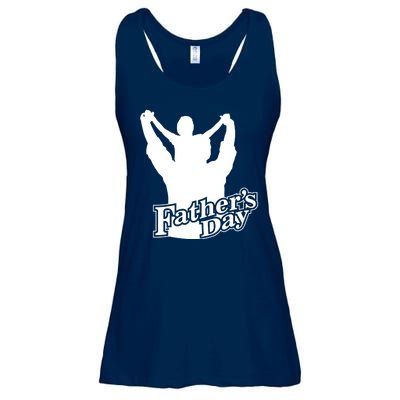 Father's Day Dad And Son Ladies Essential Flowy Tank