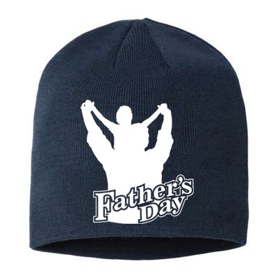 Father's Day Dad And Son Sustainable Beanie