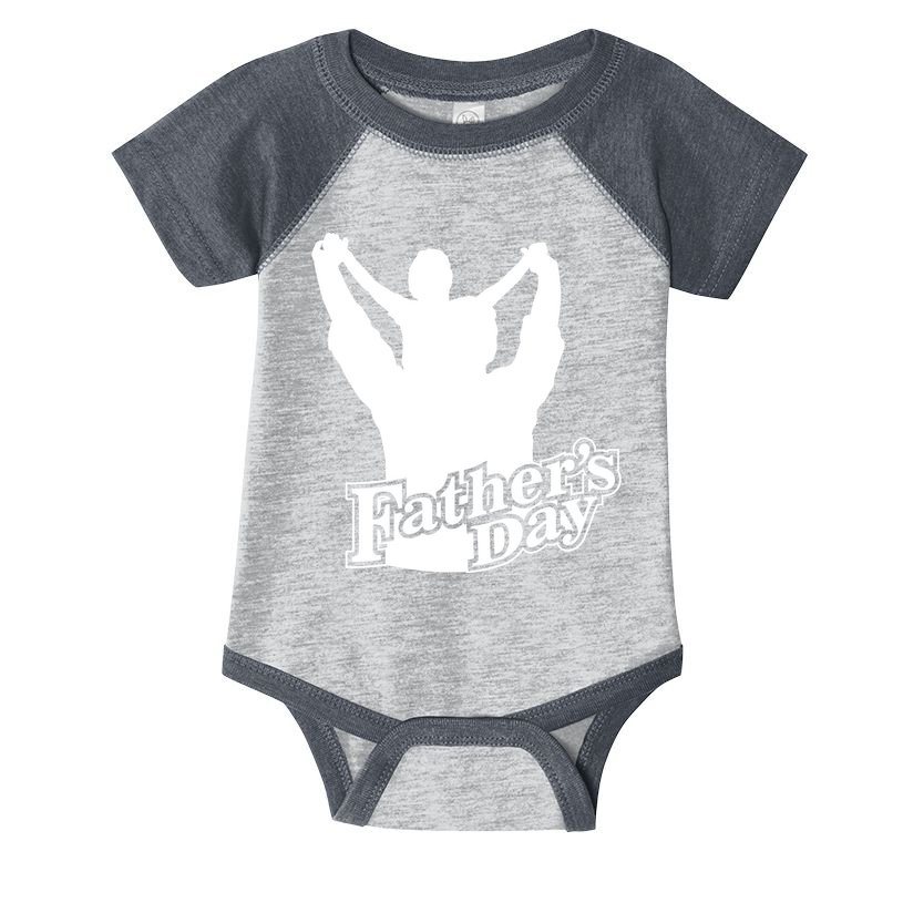 Father's Day Dad And Son Infant Baby Jersey Bodysuit