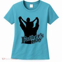 Father's Day Dad And Son Womens T-Shirt