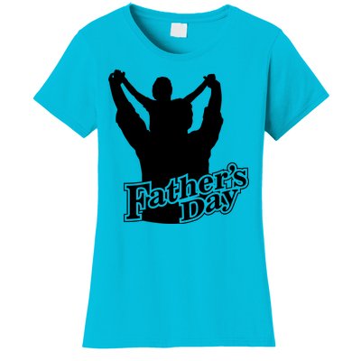 Father's Day Dad And Son Women's T-Shirt