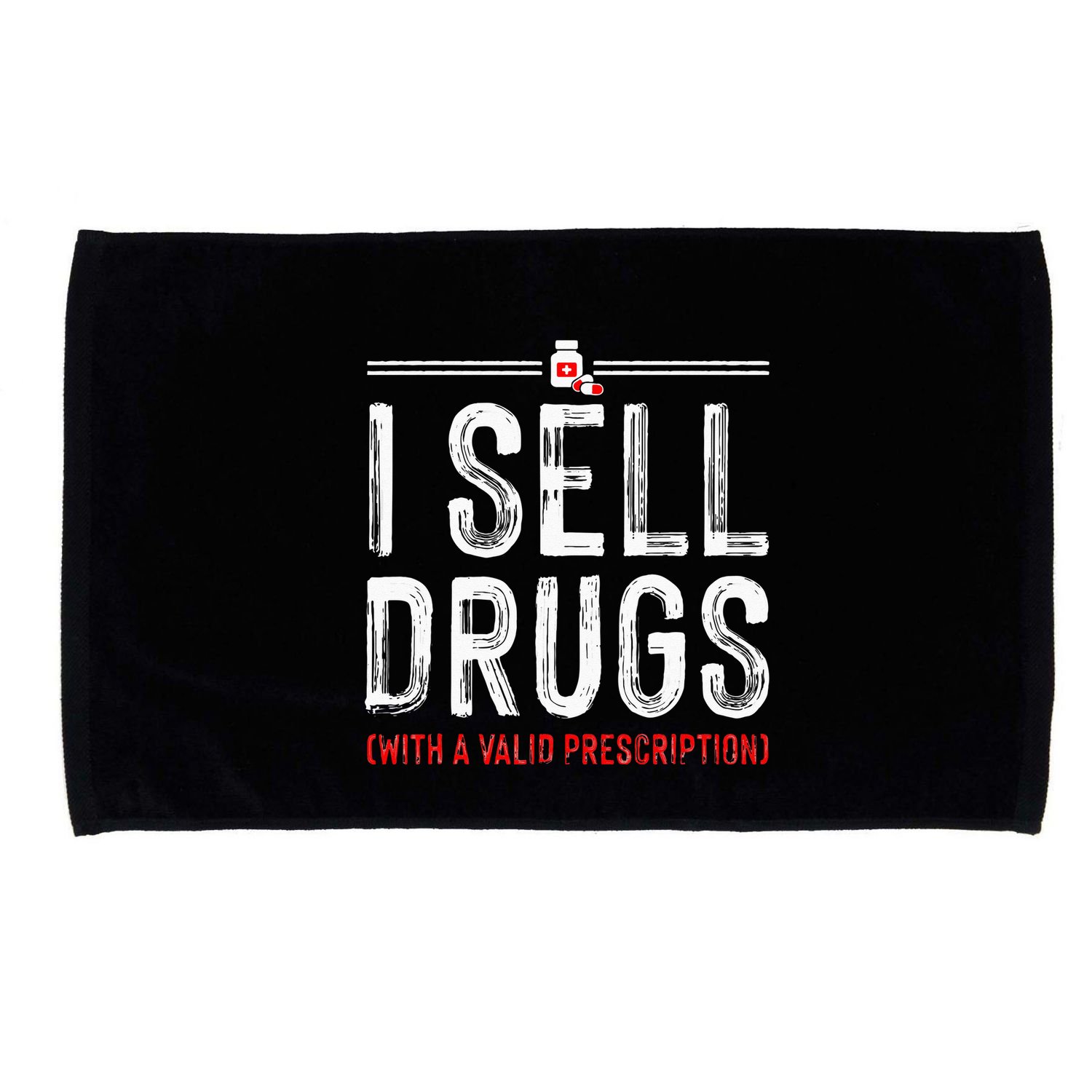 Funny Drug Design Pharmacist Pharmacy Technician Microfiber Hand Towel