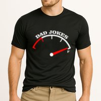 Fathers Day Dad Jokes Fuel Car Pun Loading Father Cooling Performance Crew T-Shirt