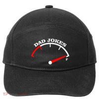 Fathers Day Dad Jokes Fuel Car Pun Loading Father 7-Panel Snapback Hat