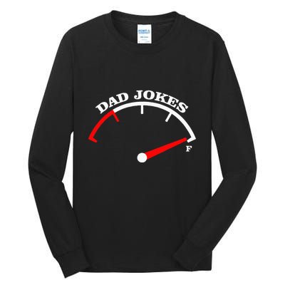 Fathers Day Dad Jokes Fuel Car Pun Loading Father Tall Long Sleeve T-Shirt