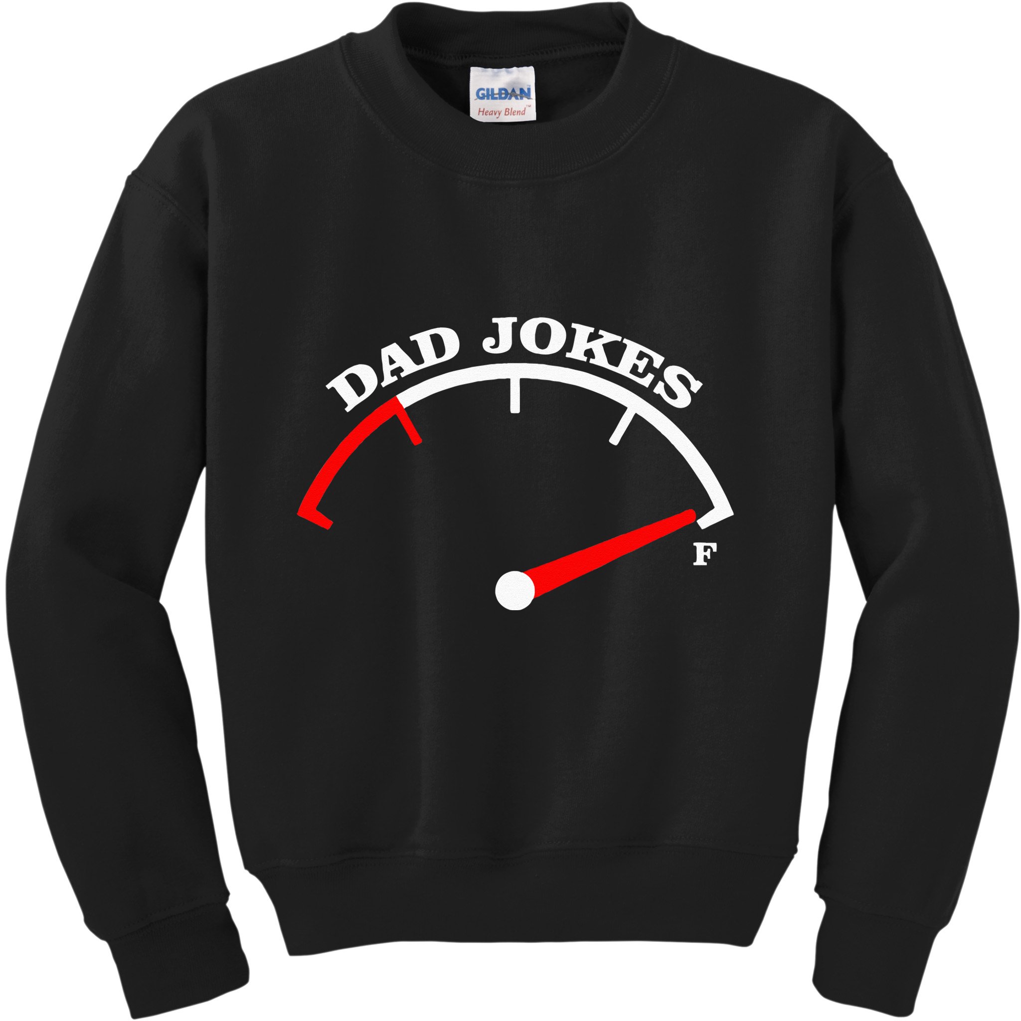 Fathers Day Dad Jokes Fuel Car Pun Loading Father Kids Sweatshirt