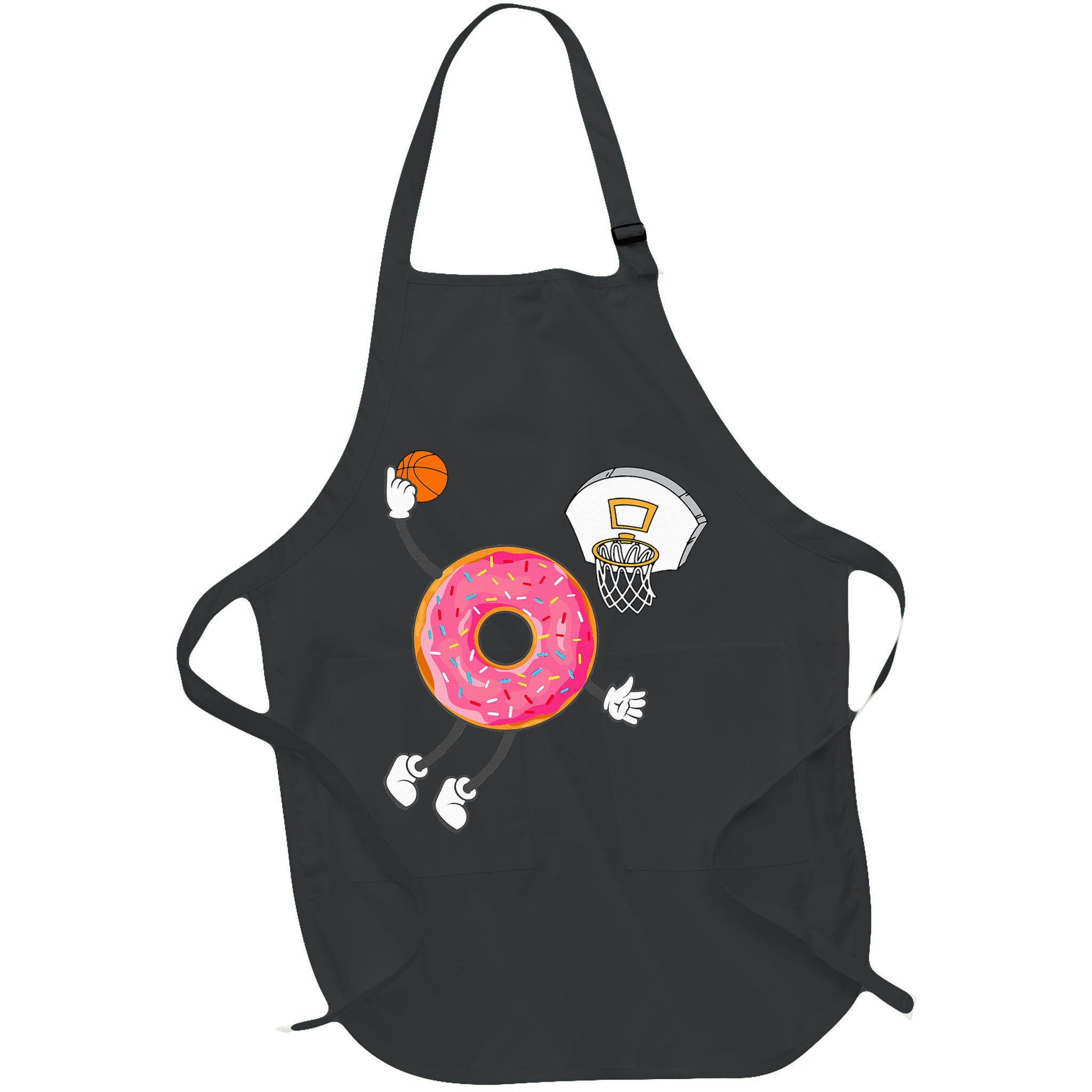 funny Dunking Donut Hole Food Champ Apron