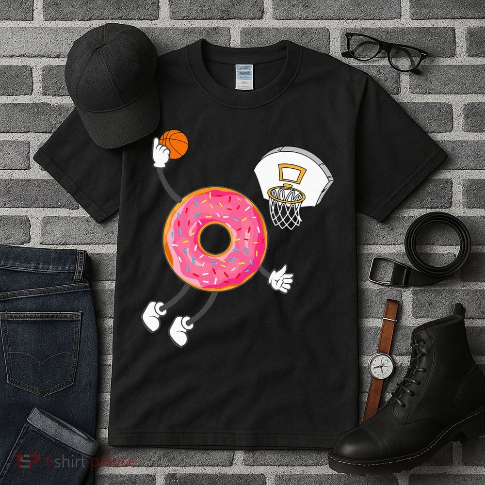 funny Dunking Donut Hole Food Champ Tall T-Shirt