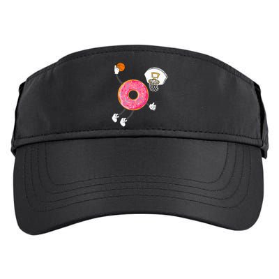 funny Dunking Donut Hole Food Champ Adult Drive Performance Visor