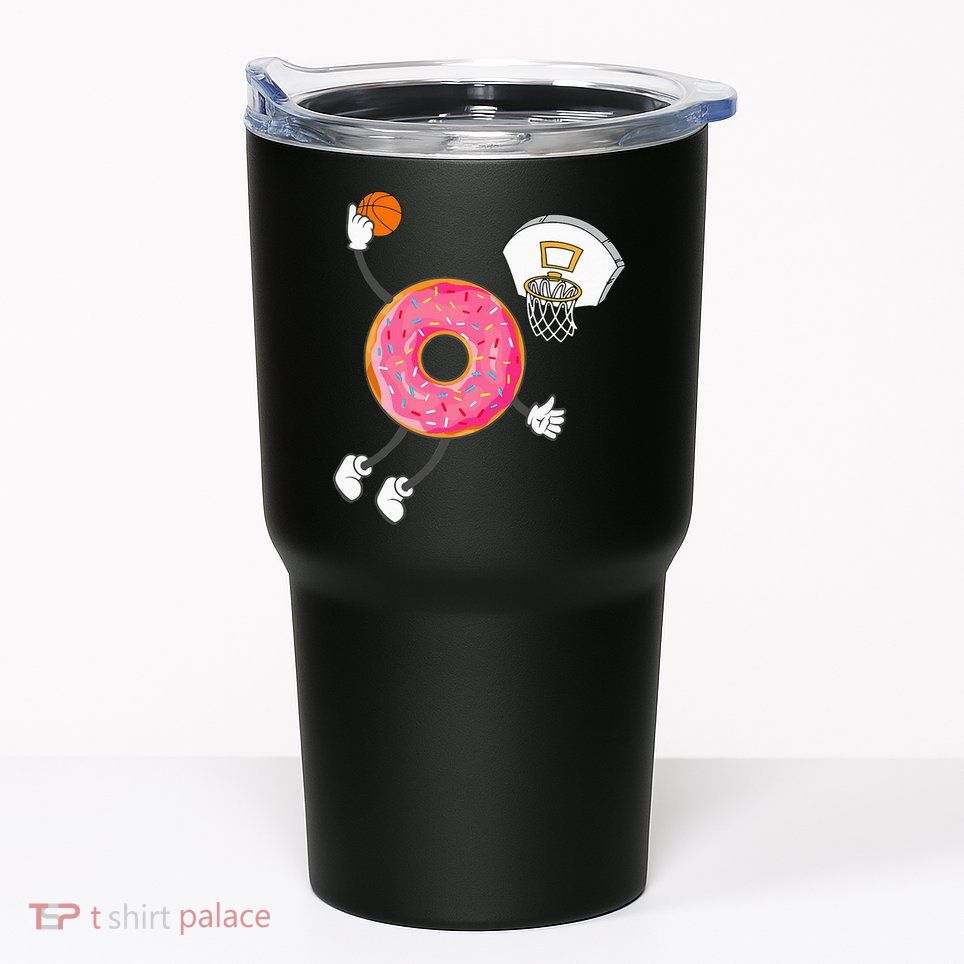 funny Dunking Donut Hole Food Champ Tumbler