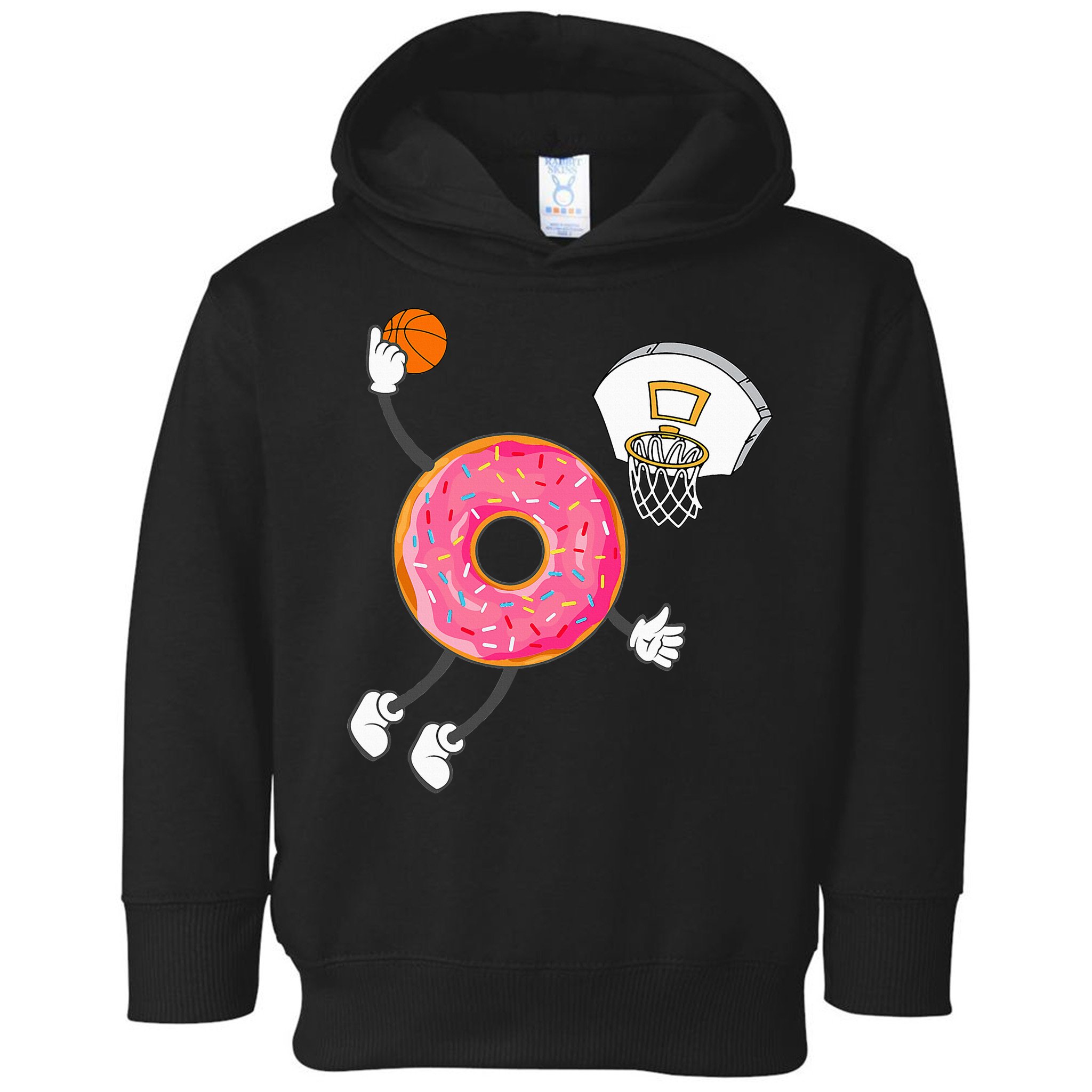 funny Dunking Donut Hole Food Champ Toddler Hoodie