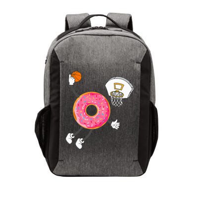 funny Dunking Donut Hole Food Champ Vector Backpack