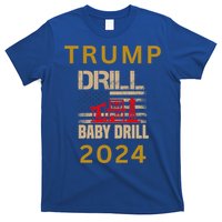 Funny Drill Drill Trump 2024 Gift T-Shirt