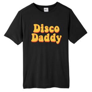 Funny Disco Daddy Halloween Costume Groovy 70s 80s Tall Fusion ChromaSoft Performance T-Shirt