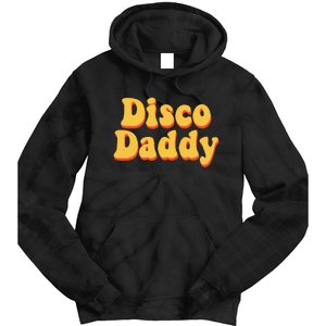 Funny Disco Daddy Halloween Costume Groovy 70s 80s Tie Dye Hoodie