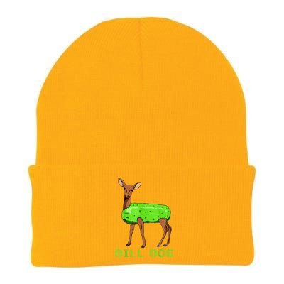 Funny Dill Doe Reindeer Pickles Naughty Dill Pickle Gift Knit Cap Winter Beanie