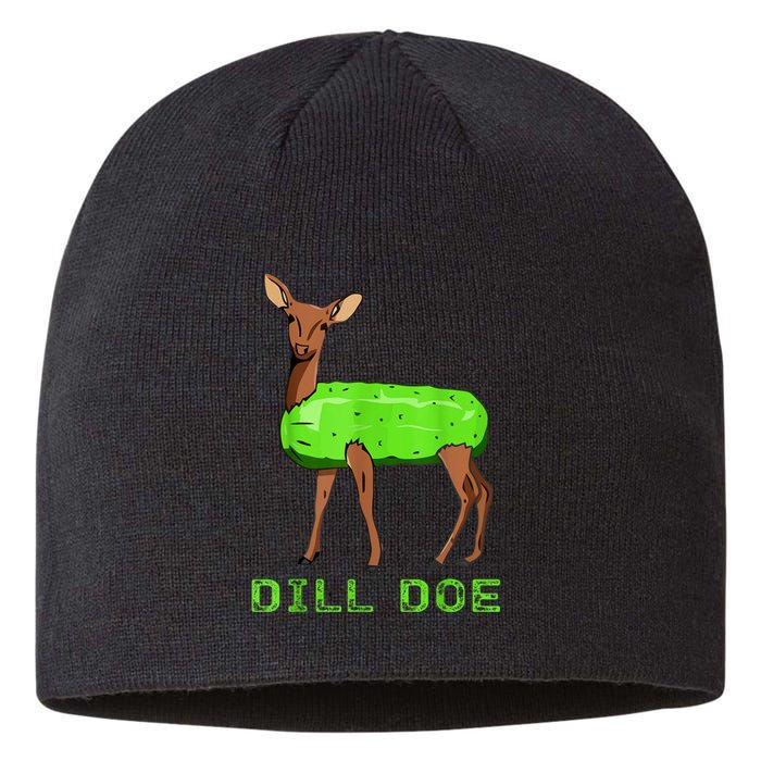 Funny Dill Doe Reindeer Pickles Naughty Dill Pickle Gift Sustainable Beanie