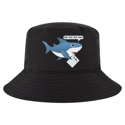 Funny Dun Dun To Do List Shark Cool Comfort Performance Bucket Hat