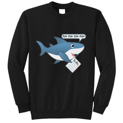 Funny Dun Dun To Do List Shark Sweatshirt