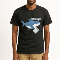 Funny Dun Dun To Do List Shark Tall T-Shirt